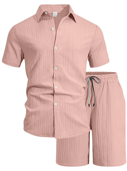 Amalfi Sommer-Set – Hemd & Shorts